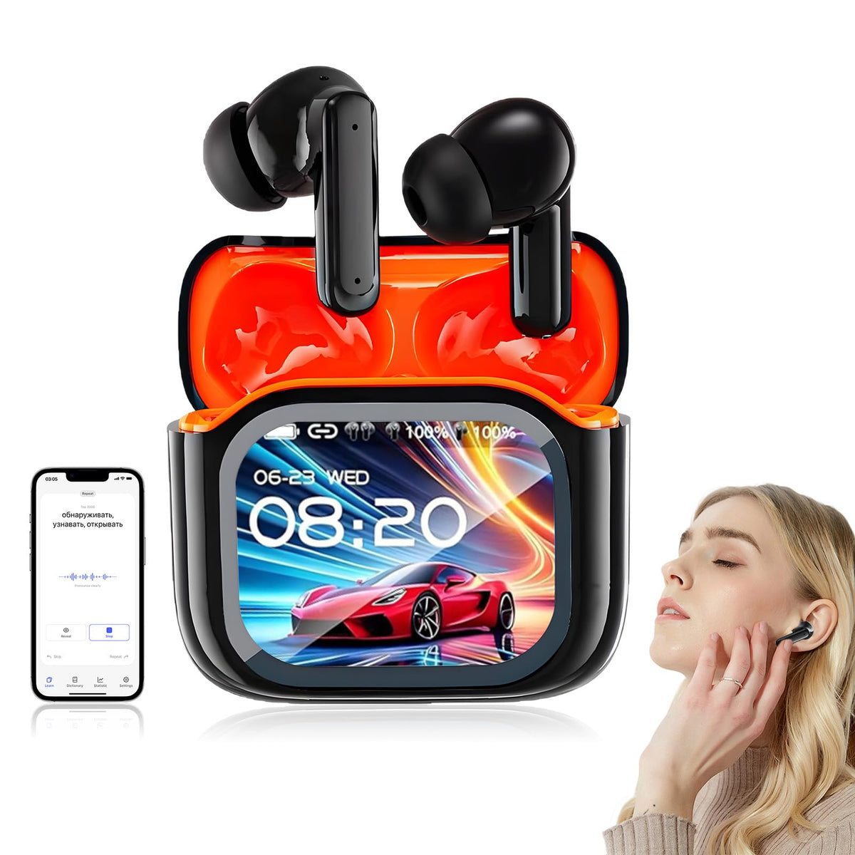 Dufuphae NE20 case display enables quick controls on the go