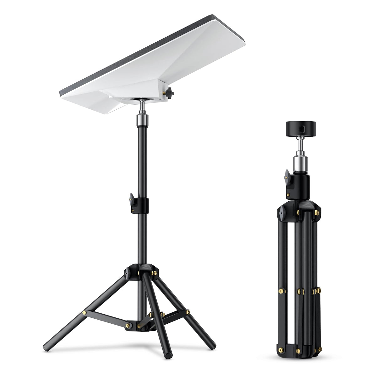 DuHeSin Starlink Mini tripod with adapter for secure mounting on the dish.