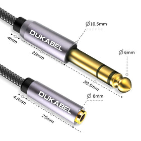 DUKABEL TopSeries long double shielding minimizes interference for clearer sound