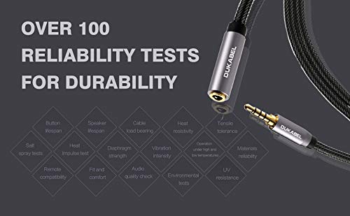 DUKABEL triple-shielding-jacket reduces interference for clearer audio.