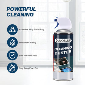 Dulobluf duster for laptops removes dust safely