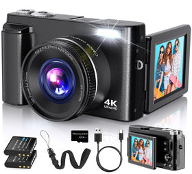 Duluvulu 4K camera front view highlighting its compact travel design