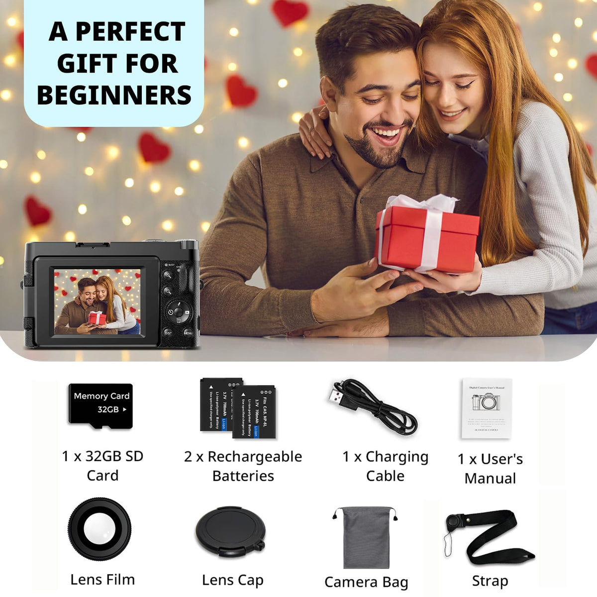 Duluvulu 4K camera webcam setup enables live streaming