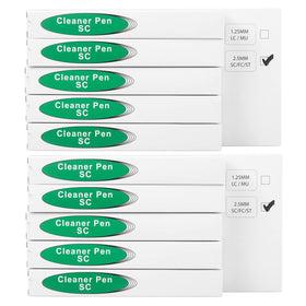 Duogalia fiber cleaner pen for 2.5mm connectors delivers precise cleaning.