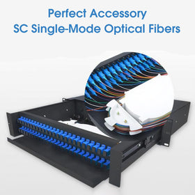 Duogalia pigtail next to ruler showing 1.2m length for ideal rack and enclosure reach
