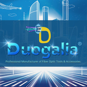 Duogalia pigtails installed in a data center rack showing clean management and performance