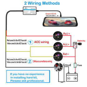 DUOYOUNG installed hidden wiring under dash for neat, permanent setup
