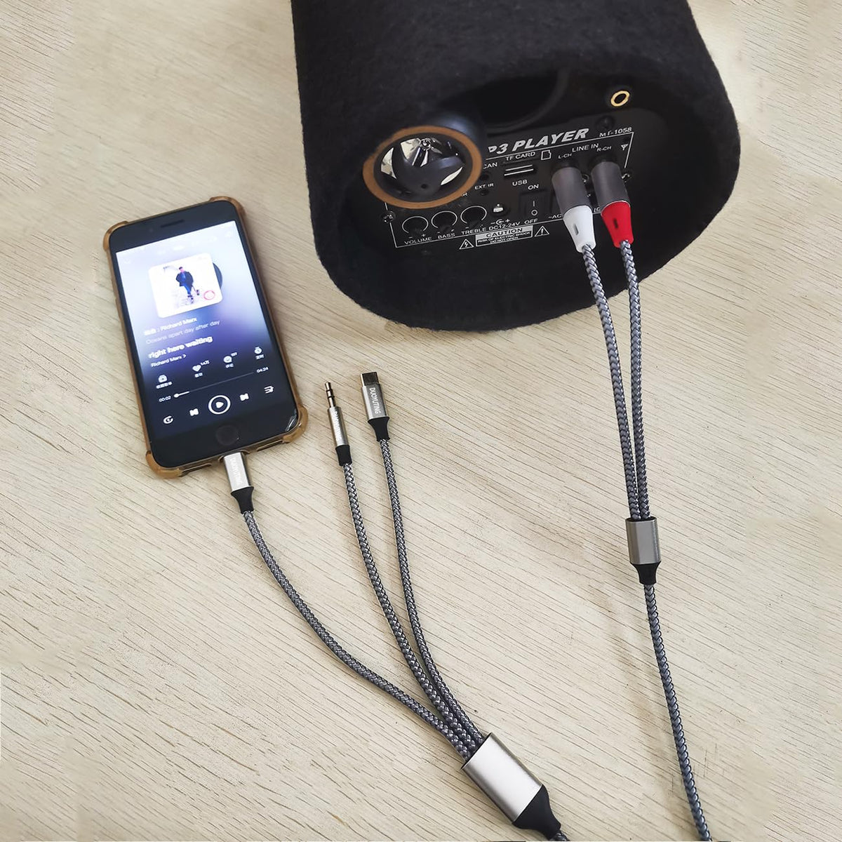 DUOYUTING compatibility with iOS and USB-C devices for RCA output