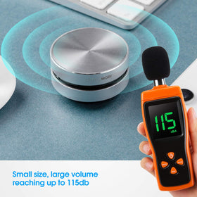 tiny and portable duraMOBI Humbird travels easily for on the go listening.