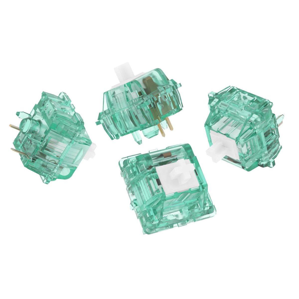 DUROCK switch held in hand showing compact size and build quality