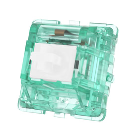 DUROCK translucent turquoise housing glowing with RGB lighting benefits
