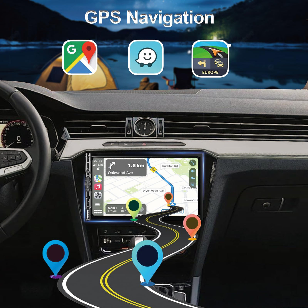 Durxenmnt rear panel connectors highlighting easy wiring and compatibility benefit