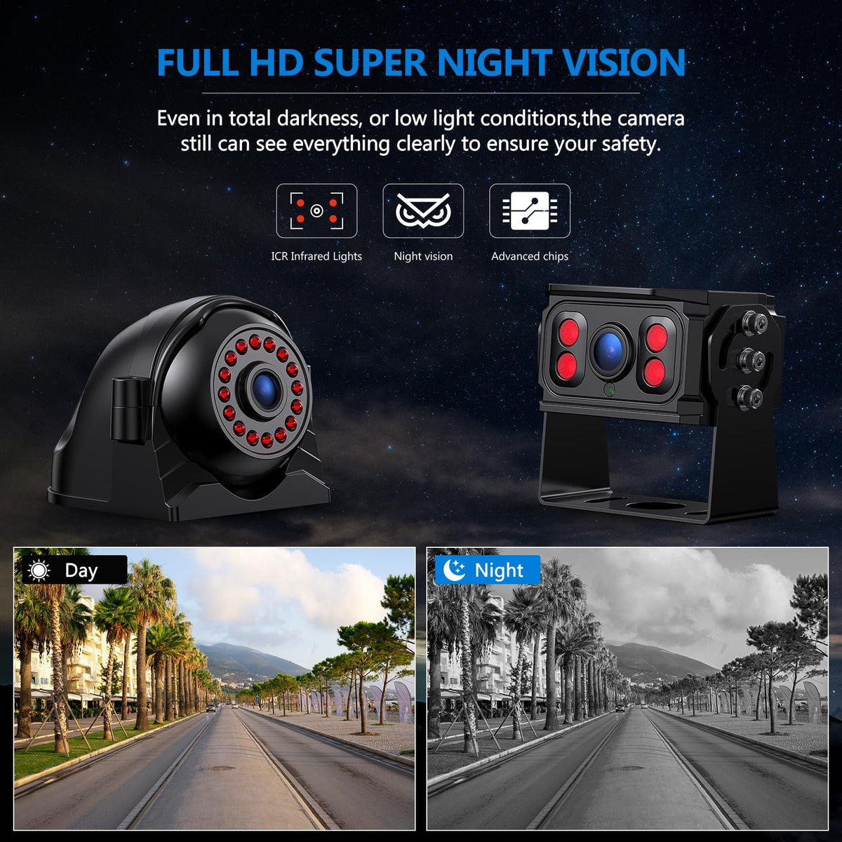 DVKNM IP69 waterproof cameras resist rain and dust for reliable use
