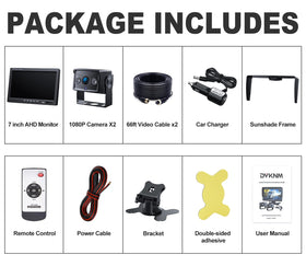 DVKNM Flexible mounting options: stand or mount for versatile placement.