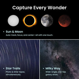 DWARFLAB Dwarf Mini Smart Telescope equatorial mode enables longer exposures