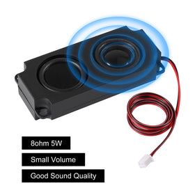DWEII 4PCS speaker detailed magnet focus communicates powerful bass and reliable operation.