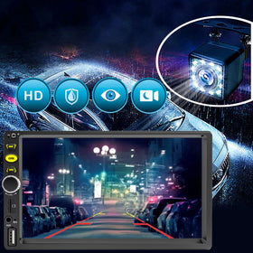 DWMM connected to backup camera showing clear reverse view for safer parking