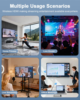 DxInvb with a smartphone illustrating AirPlay/Miracast casting to a larger display.