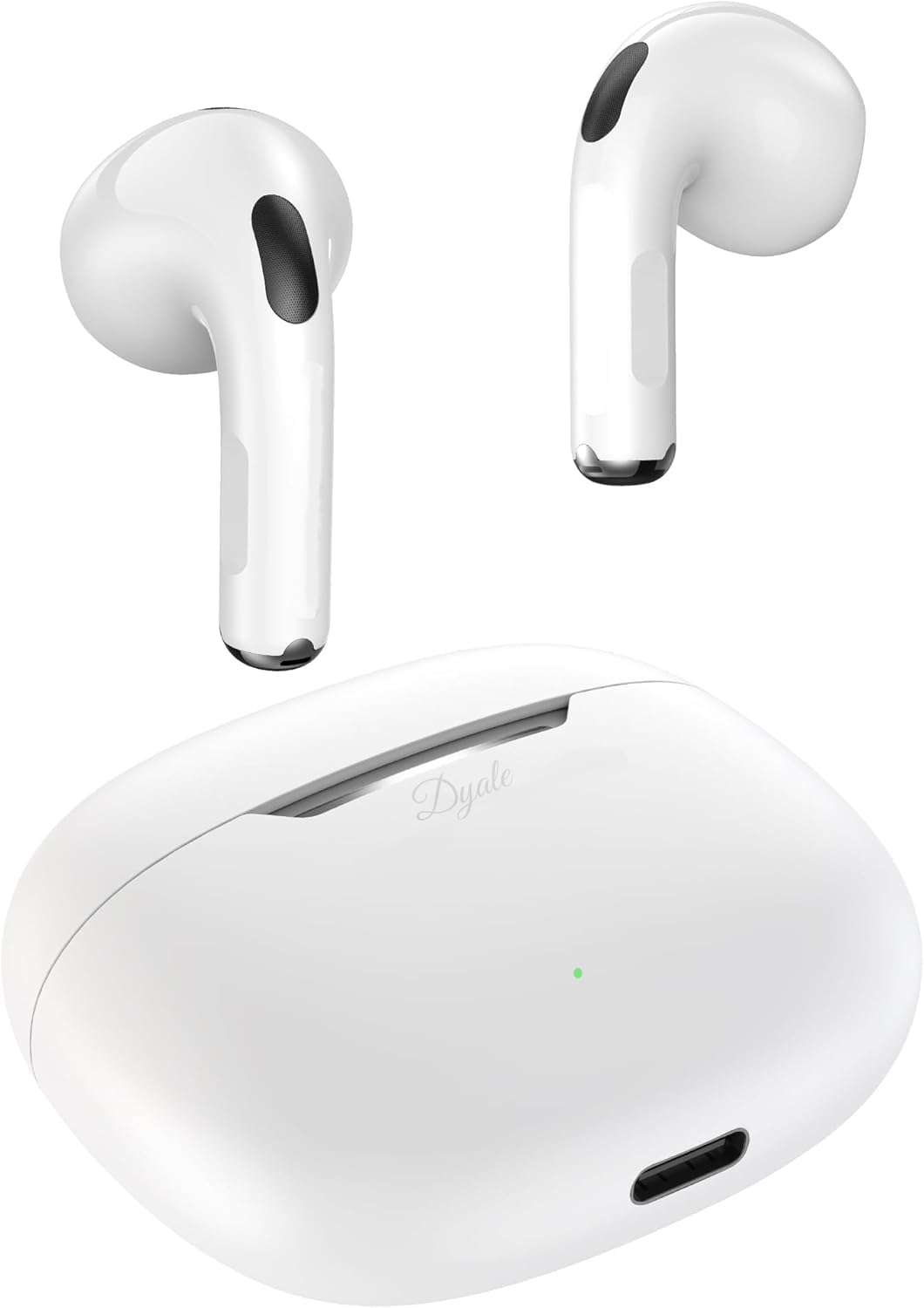 DYALE wireless earbuds with 3D stereo sound and deep bass for rich listening