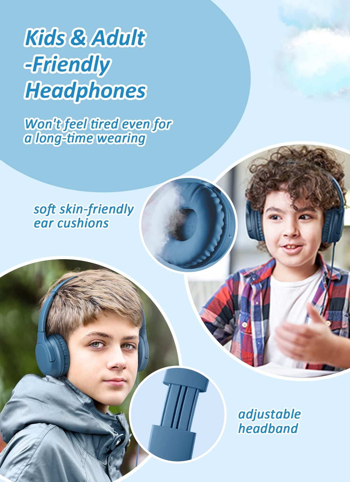 DyBaxa earcup cushion closeup highlighting soft padding for prolonged comfort