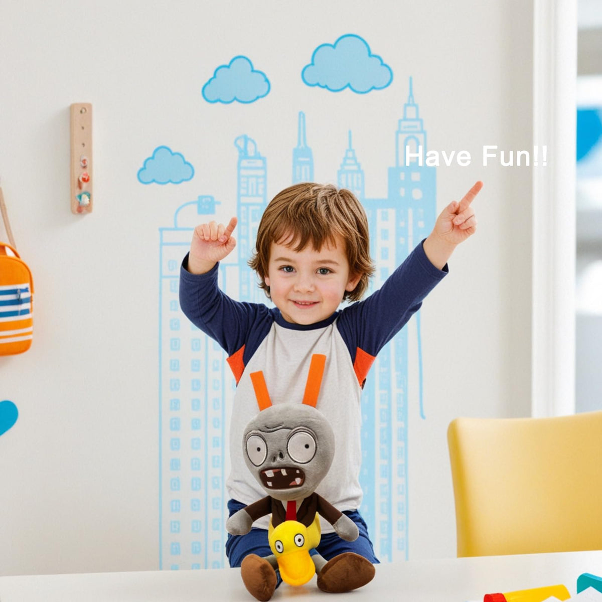 Dyharnsty PVZ duck cuddle toy for imaginative play