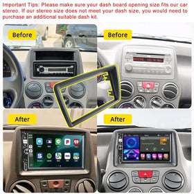 Dykucic rear connections and ports revealing USB, Type-C, AUX and camera input benefits