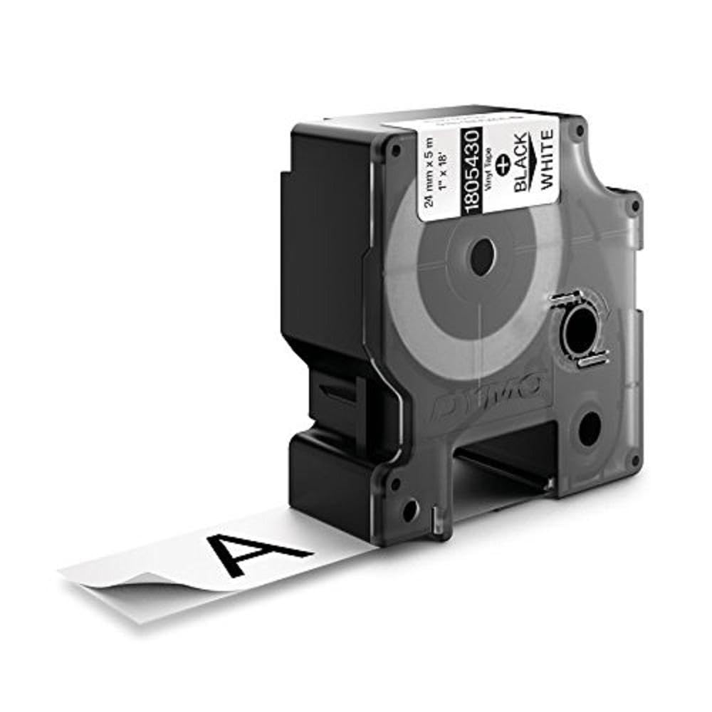 DYMO Rhino outdoor UV resistant vinyl label for harsh settings.