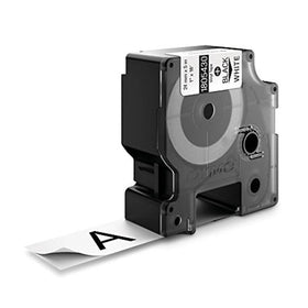 DYMO Rhino outdoor UV resistant vinyl label for harsh settings.