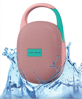 DYNASTY PROAUDIO SB-POD pink LED lights create ambient mood while listening.