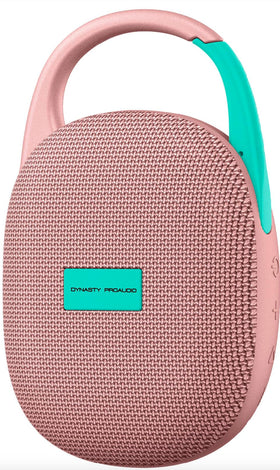 DYNASTY PROAUDIO SB-POD pink front view highlights compact portability for travel.