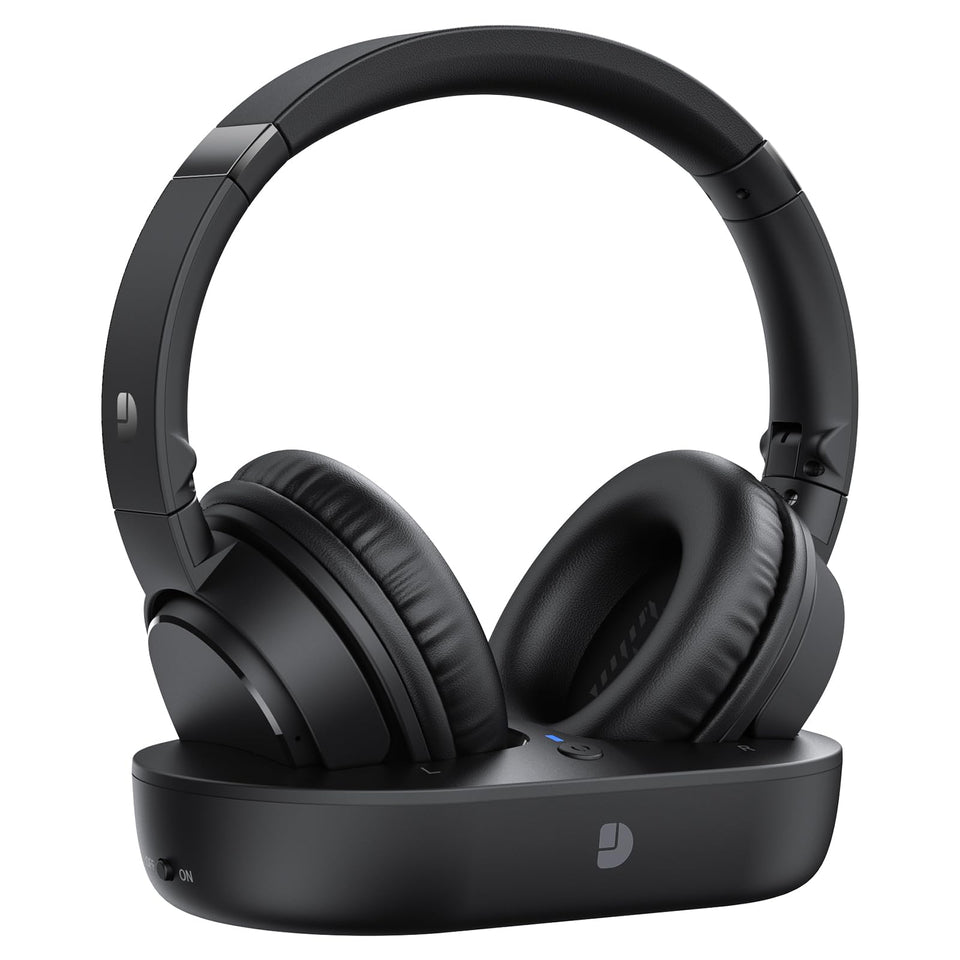Dytole wireless headphones with immersive-sound for TV viewing and cinema moments