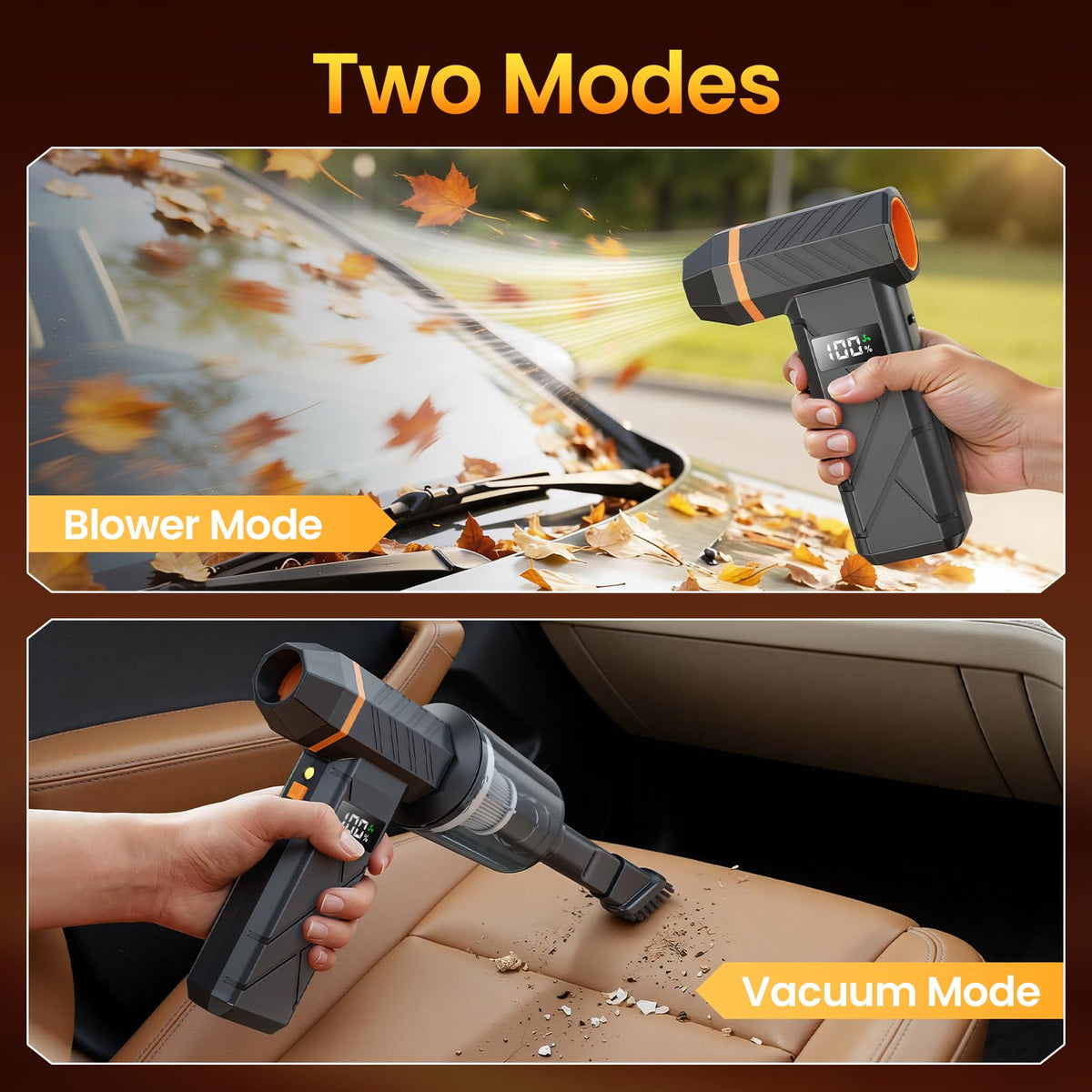 Dzaki LED light reveals hidden dust for thorough cleaning.