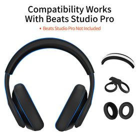 DZHAXIE close-up of silicone ear pad texture for comfortable wear