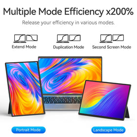 DZVW color-accurate graphics on a portable monitor for professional tasks