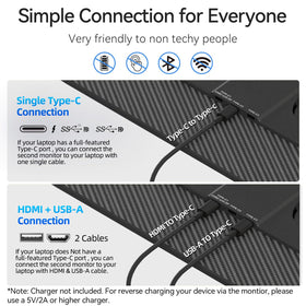 DZVW anti-glare screen reduces reflections for comfortable long sessions.