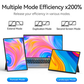 DZVW monitor with wide viewing angles and vibrant color.