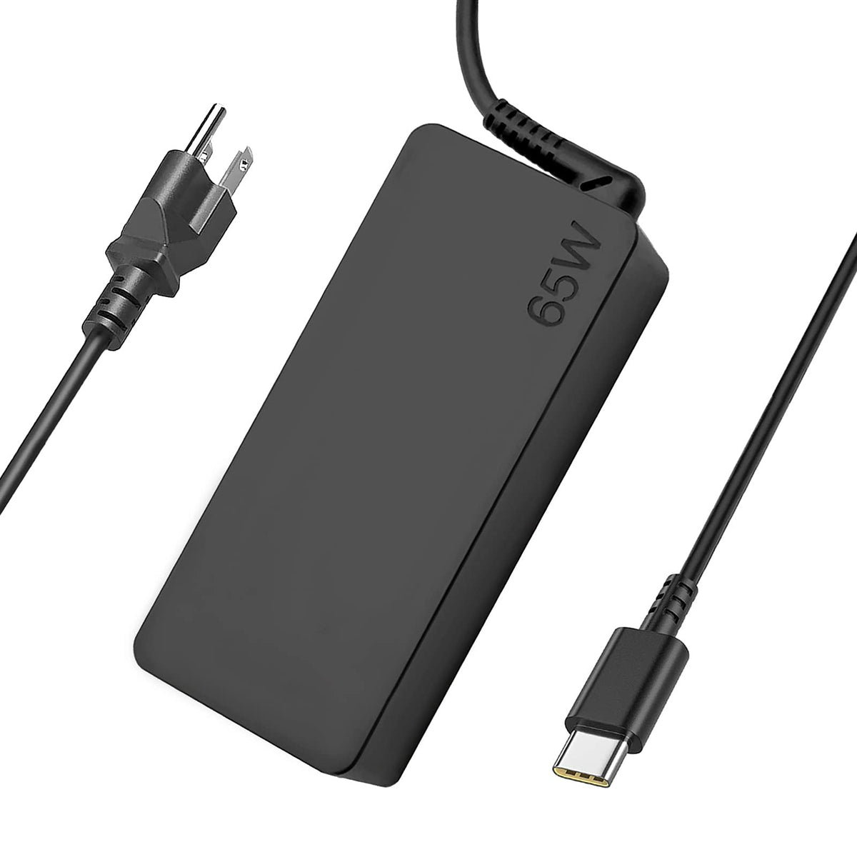 Dzytnsy 65W USB-C laptop charger powers laptops on the go with reliable efficiency.