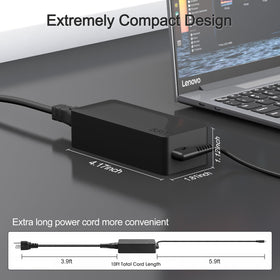 Dzytnsy lightweight design reduces desk clutter while charging devices.