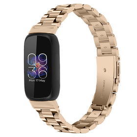 E ECSEM Inspire 3 band installed on wrist showing accurate scale and wearability