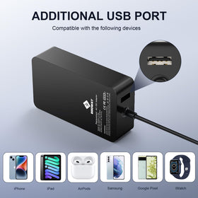 E EGOWAY 6ft power cable included with charger