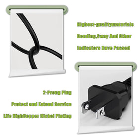 E ERSY replacement part Dell charger for Inspiron and Latitude.