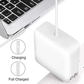 Compact, portable unit with 90-degree plug fits bags and pockets.