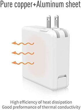 Heat-dissipating design keeps the E-POWIND charger cooler during use.
