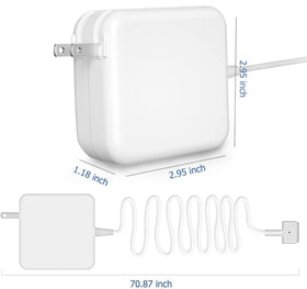 E-POWIND charger connected to MacBook Air demonstrates on-the-go power