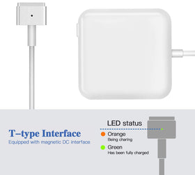 Travel-ready, compact power adapter fits in bags for easy portability