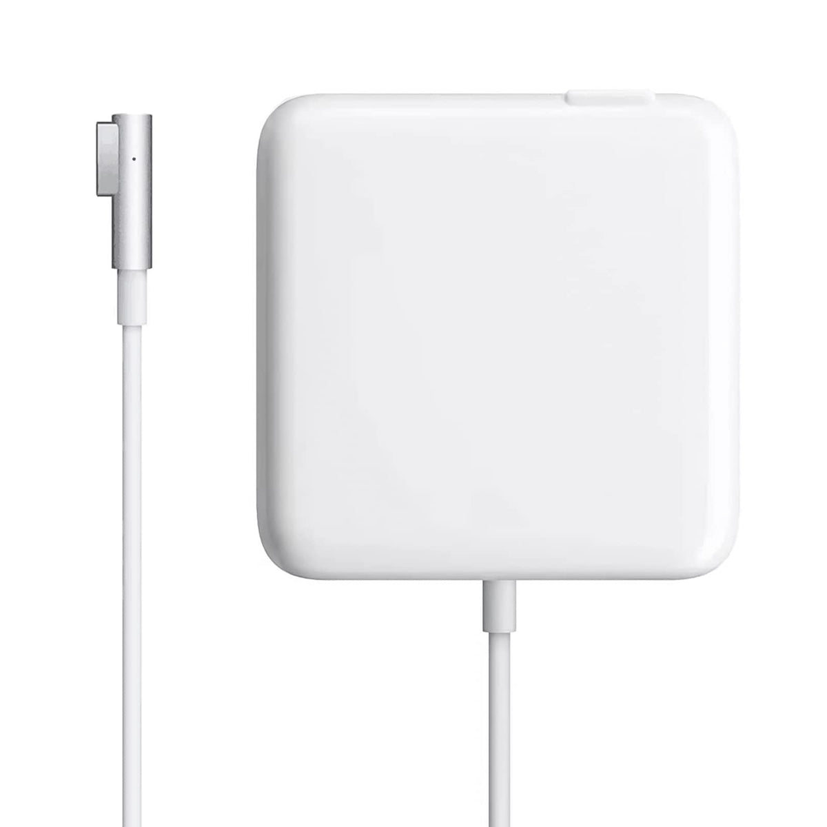 E-POWIND MacBook Pro charger with foldable plug for travel convenience.