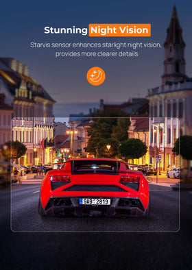 E-YEEGER V100 mounted on windshield demonstrating unobstructed driver view