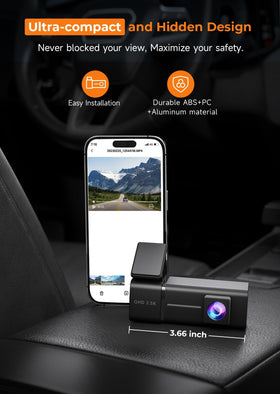 E-YEEGER V100 beside credit card showing compact scale and discreet fit