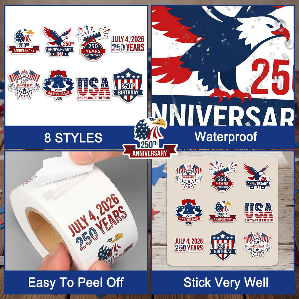 Eaasty stickers suitable for car windows and laptops during events