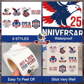 Eaasty stickers suitable for car windows and laptops during events